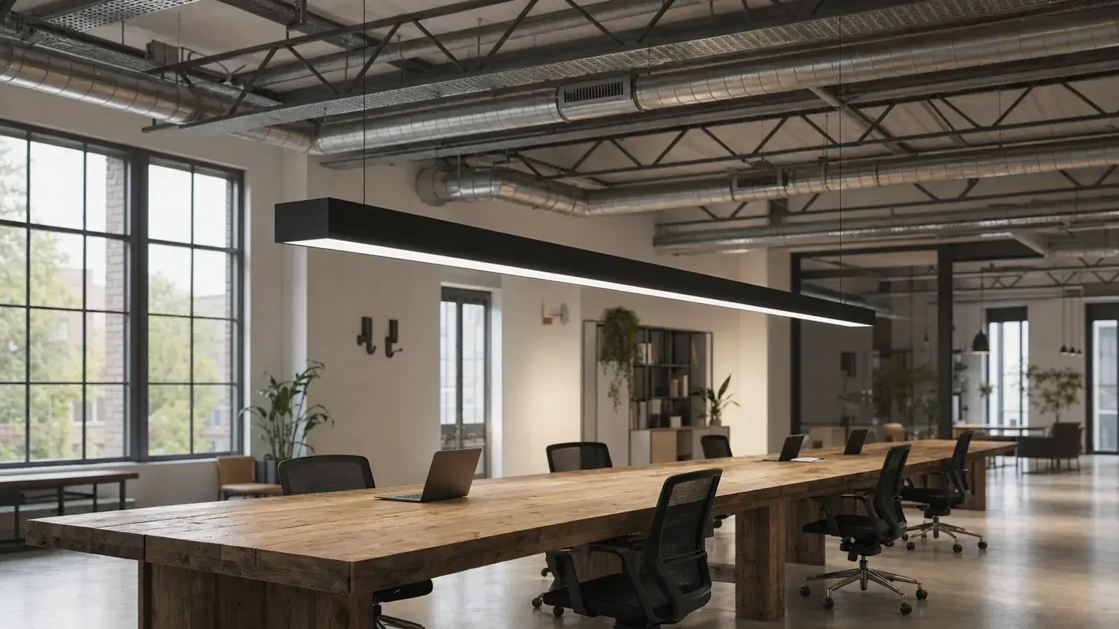 How high should suspended lighting hang?