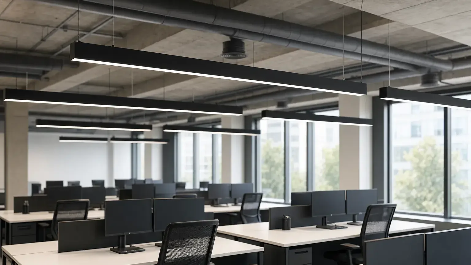 Suspended lighting for offices: a design guide